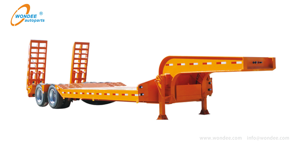 WONDEE lowbed semi trailer (1) Wondee Lowed Semi Trailer (1)