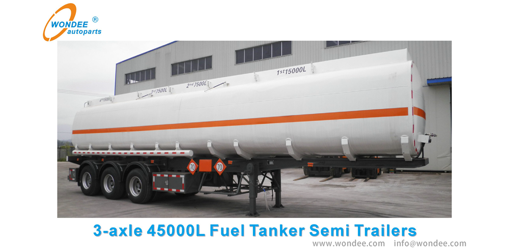 WONDEE fuel tanker semi trailer (1) Wondee Fuel Racker Semi Trailer (1)