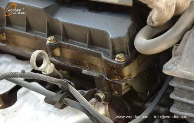 engine leaks oil (1) Утечка двигателя масло (1)