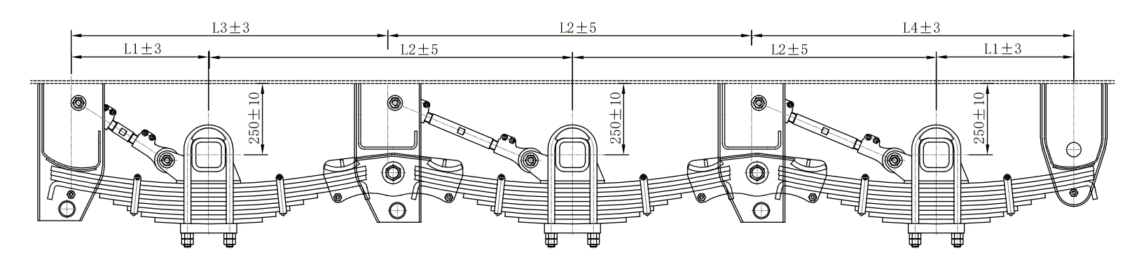 Механическая подвеска-WD86-03-underslung
