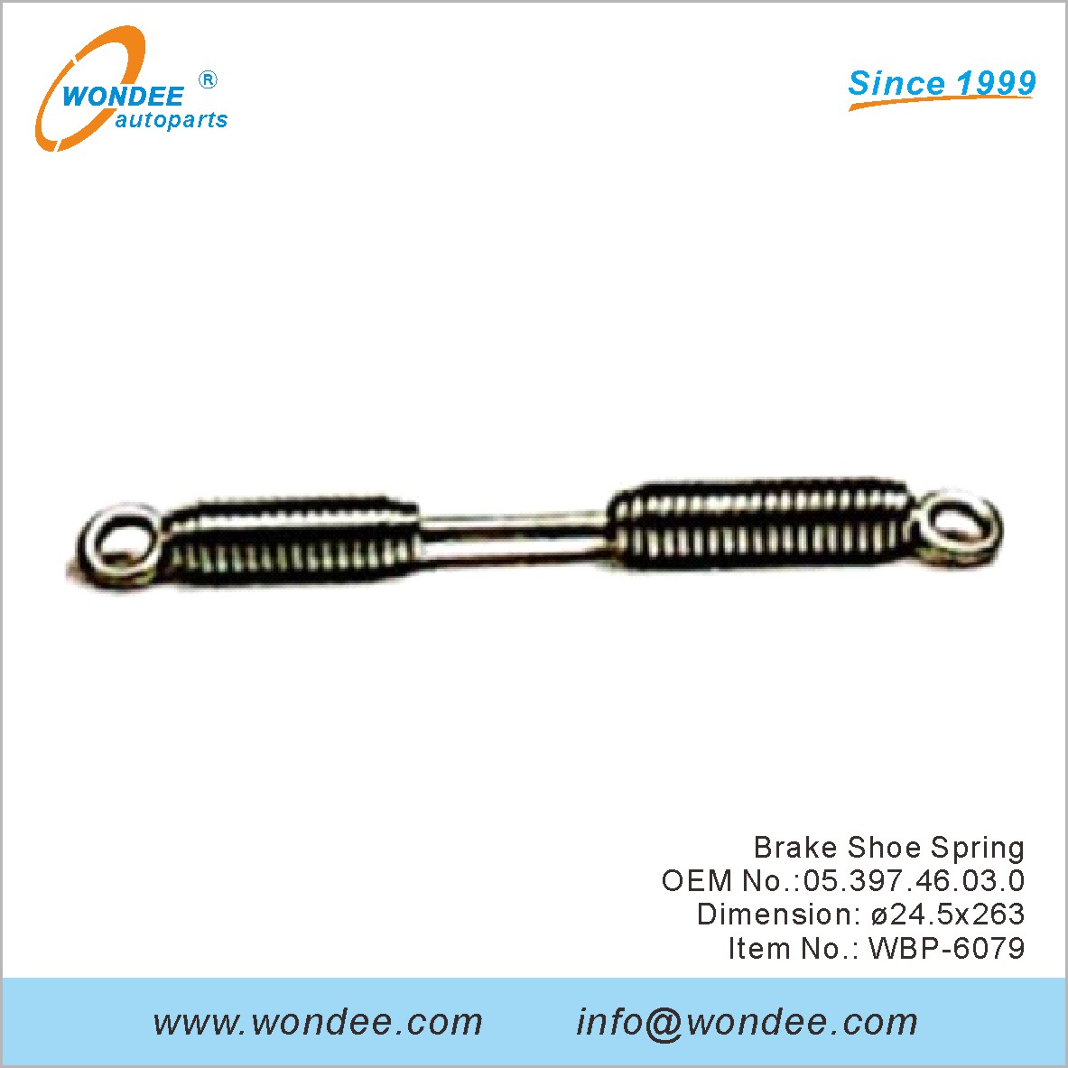 Тормозная обувь Spring OEM 0539746030 для BPW от Wondee