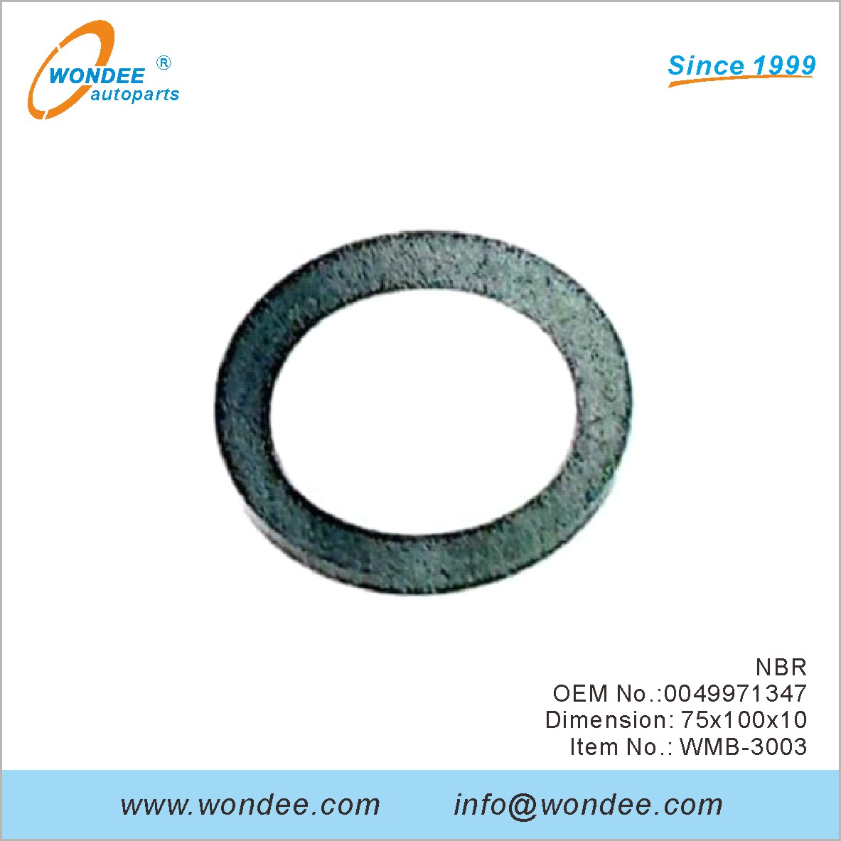 NBR OEM 0049971347 для Benz из Wondee