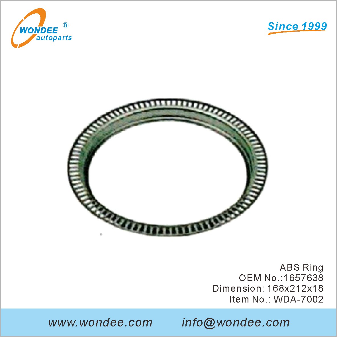 ABS Ring OEM 1657638 для DAF от Wondee