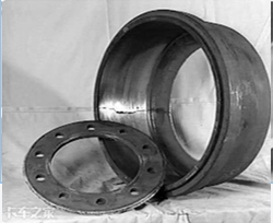 11-тормозная барабанная задняя панель упала