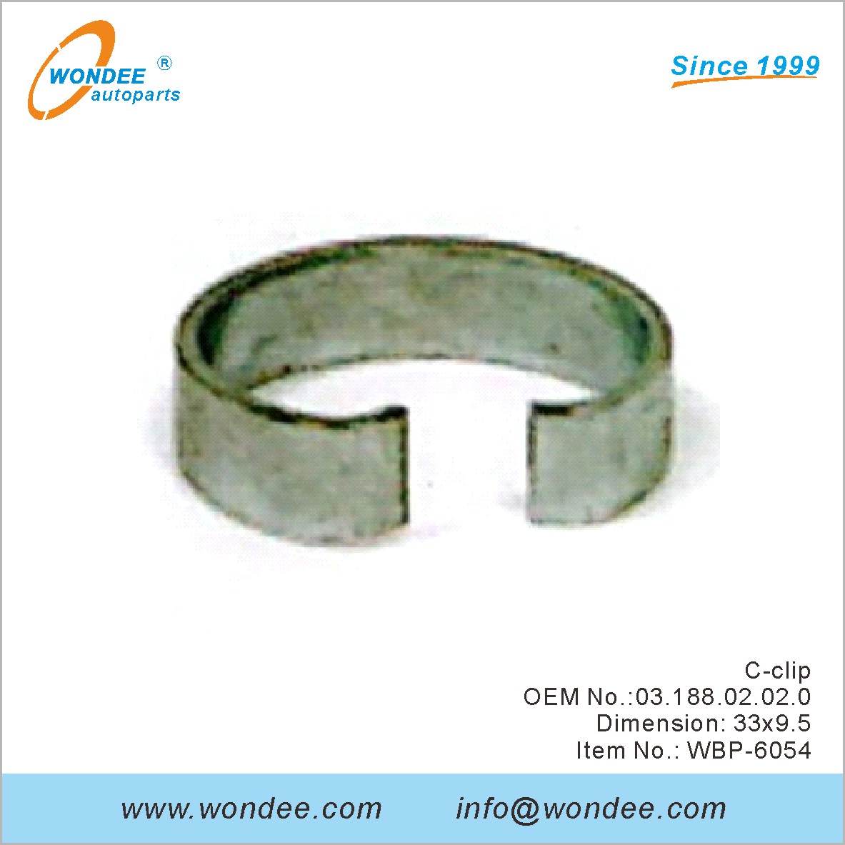 C-Clip OEM 0318802020 для BPW от Wondee