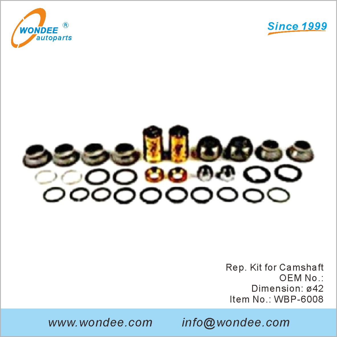 Rep Kit для OEM для распределительного вала для BPW от Wondee (2)