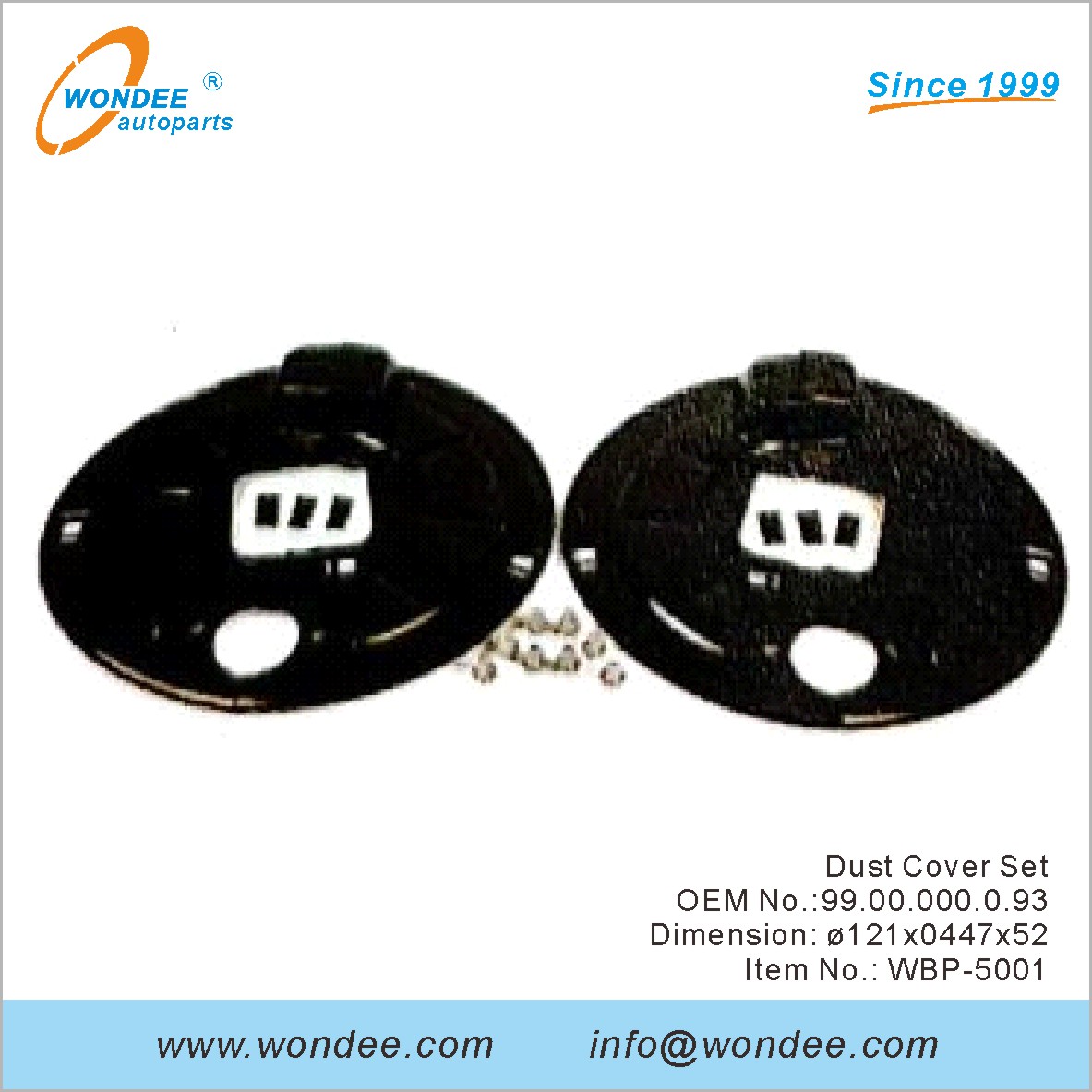 Dust Cover Set OEM 9900000093 для BPW от Wondee