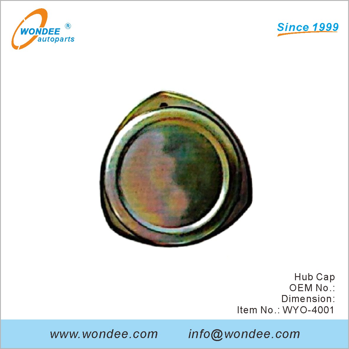 Hub Cap OEM для Volvo от Wondee