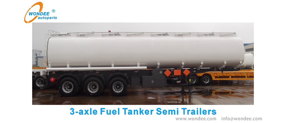 WONDEE fuel tanker semi trailer (2) Wondee Fuel Racker Semi Trailer (2)