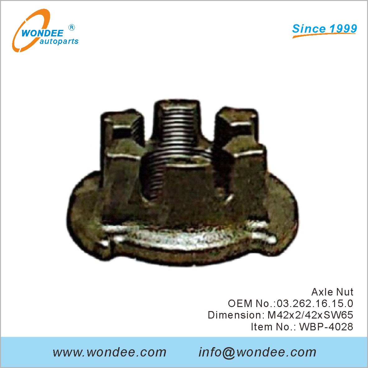 OEM -гайка OEM 0326216150 для BPW от Wondee