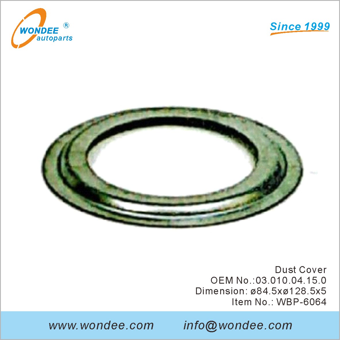 Dust Cover OEM 1004150 для BPW от Wondee
