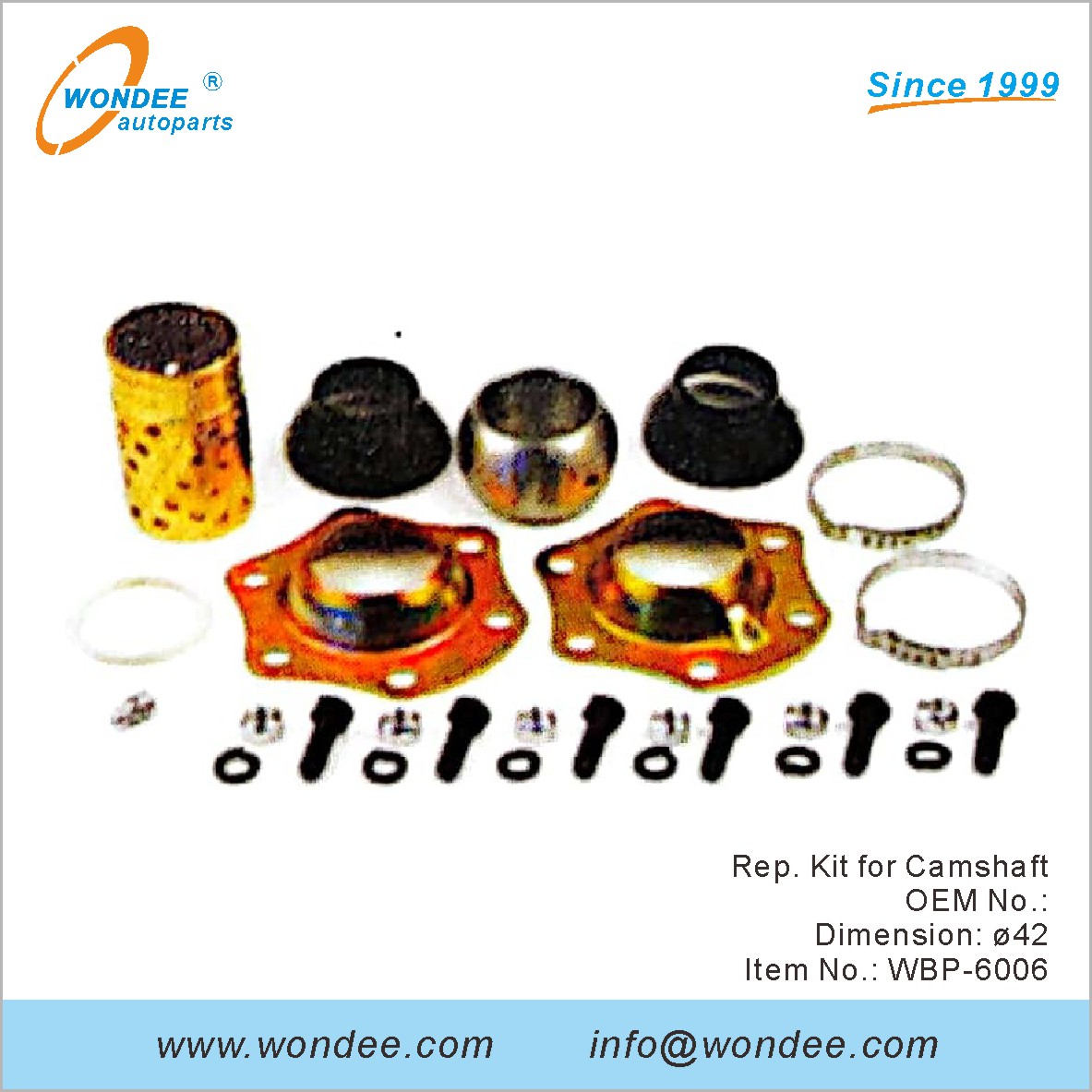 Rep Kit для OEM для распределительного вала для BPW от Wondee
