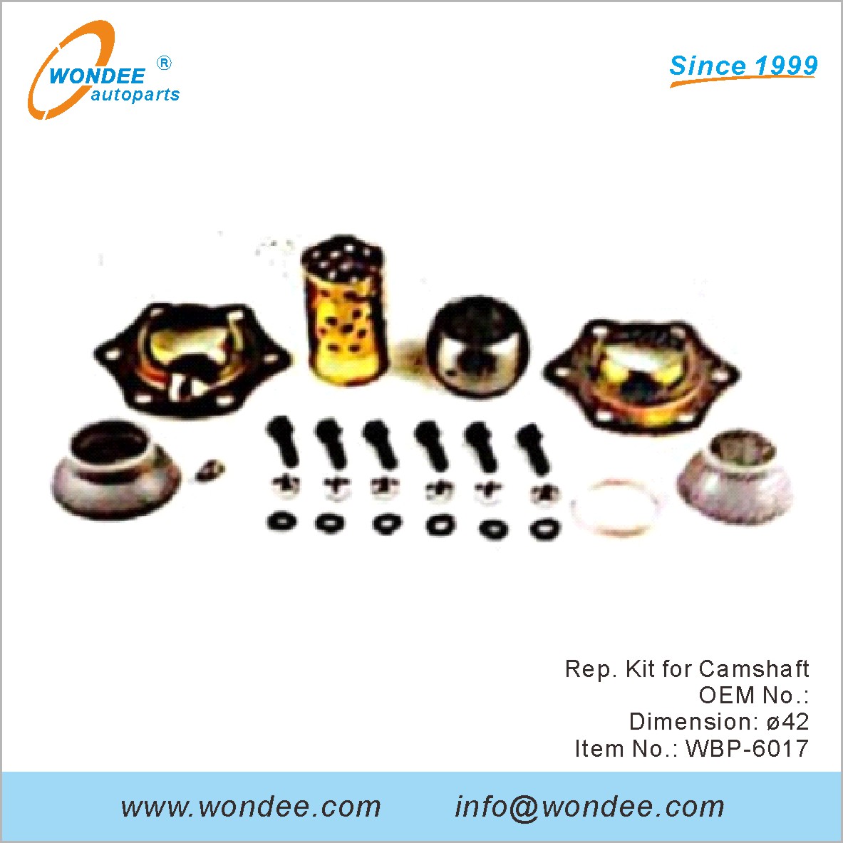 Rep Kit для OEM для распределительного вала для BPW от Wondee (4)