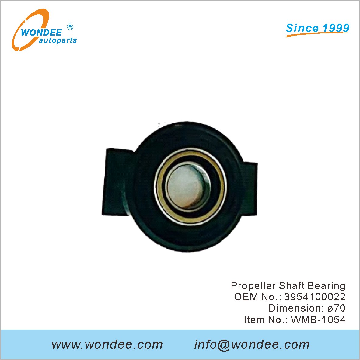 Пропеллер вал подшипник OEM 3954100022 для бенза из Wondee