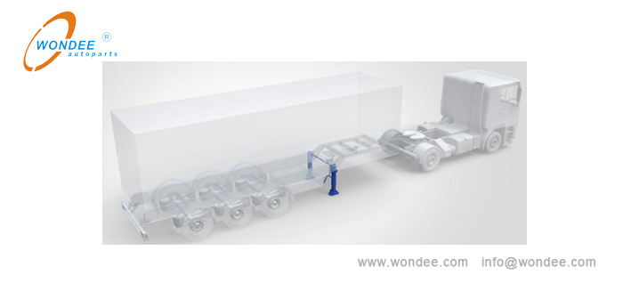 Посадочная передача для сверхмощного полуприцепа из Китая Производитель / Wondee Autoparts