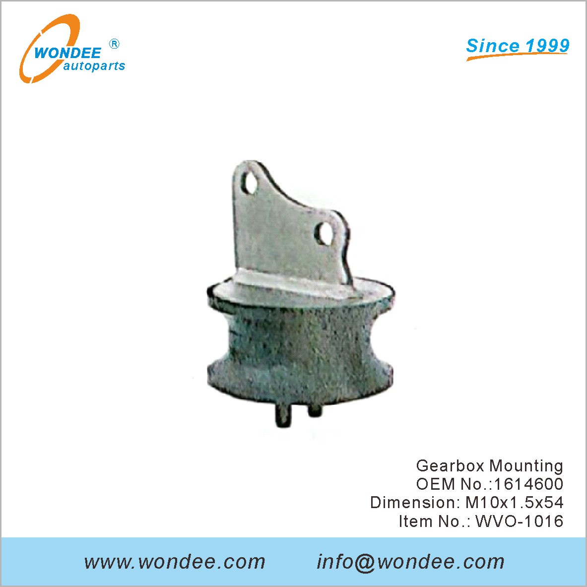 Gearbox mounting OEM 1614600 для Volvo от Wondee