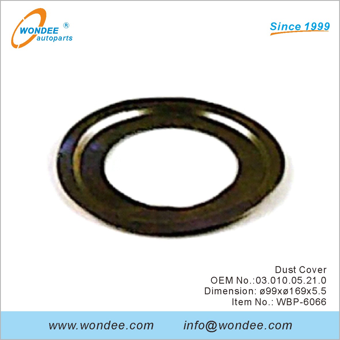 Dust Cover OEM 0301005210 для BPW от Wondee