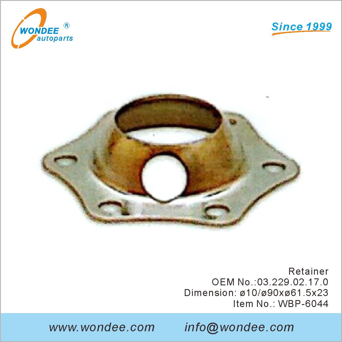Удержание OEM 0322902170 для BPW от Wondee