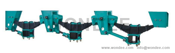 3-ось Немецкий Тип SAF Тип механической подвески от Китая Производитель / Wondee Autoparts