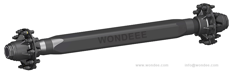 Ось семи трейлеров ленин из Китая производителя / Wondee Autoparts