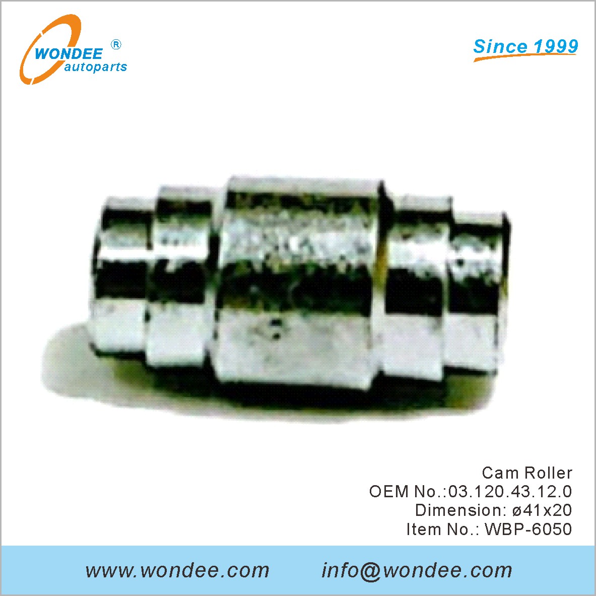 Cam Roller OEM 0312043120 для BPW от Wondee