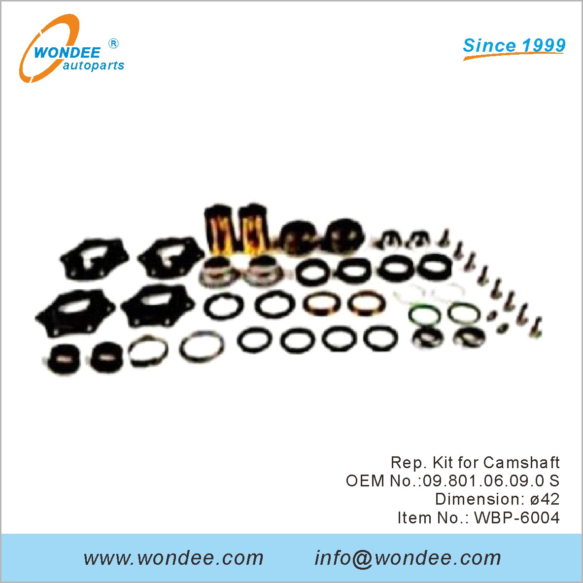 Rep Kit для распределительного вала OEM 0980106090 S для BPW от Wondee
