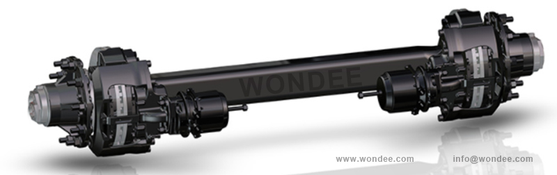 Ось семи трейлеров ленин из Китая производителя / Wondee Autoparts
