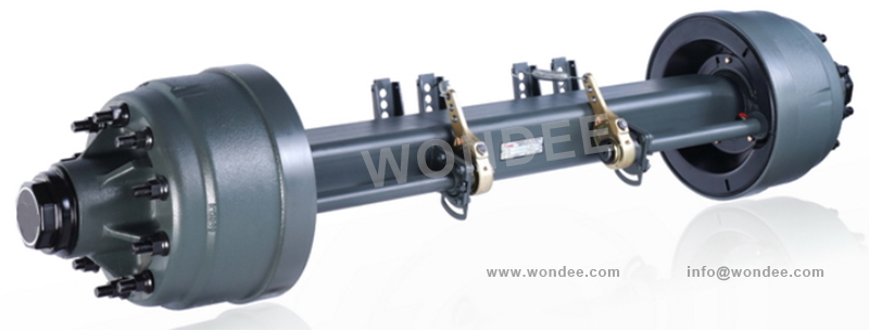 Подвесной барабан полуприцепной ось от Китая Производитель / Wondee Autoparts