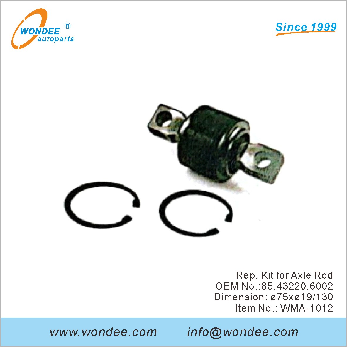 Rep.kit для оси удилища OEM 85.43220.6002 для человека из Wondee