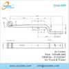 Различный тип OEM -номер Leaf Springs Air Linkers для трейлеров и грузовиков