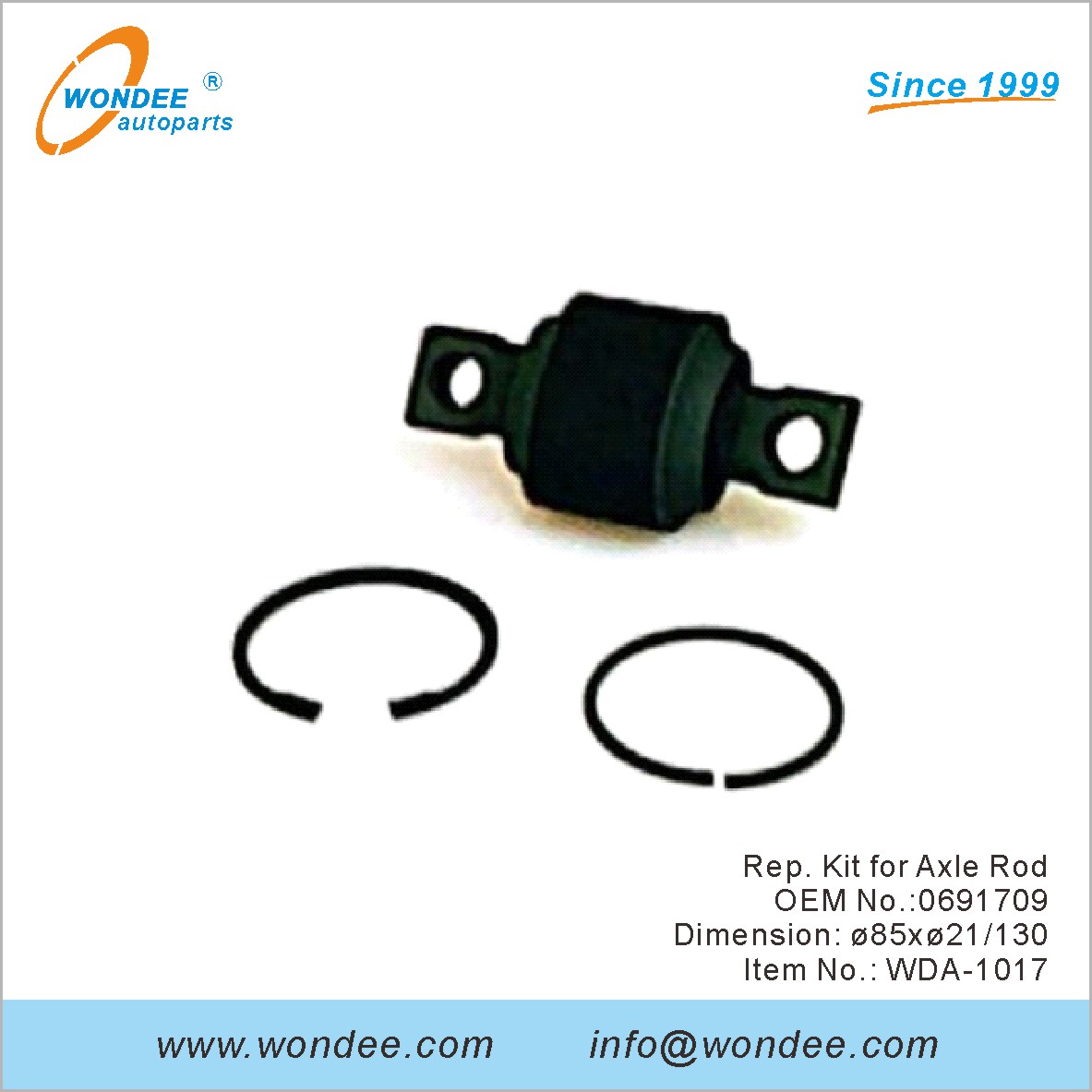 Rep. Kit для Axle Rodo OEM 0691709 для DAF от Wondee