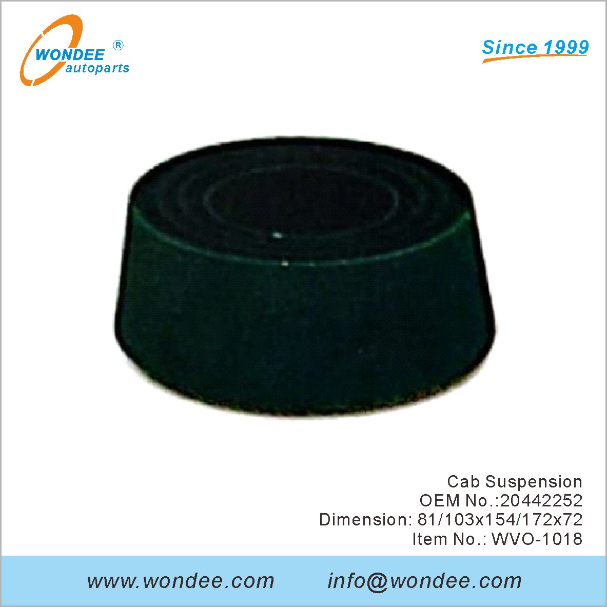 Подвеска кабины OEM 20442252 для Volvo от Wondee