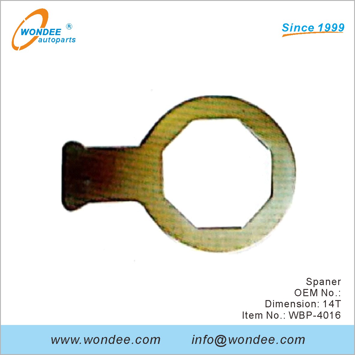Spaner OEM для BPW от Wondee