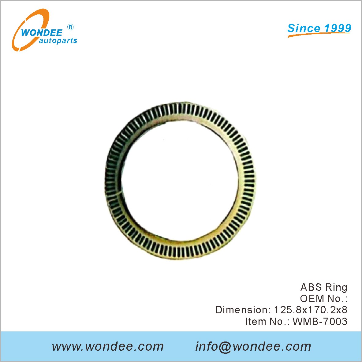 ABS RING OEM для Benz от Wondee