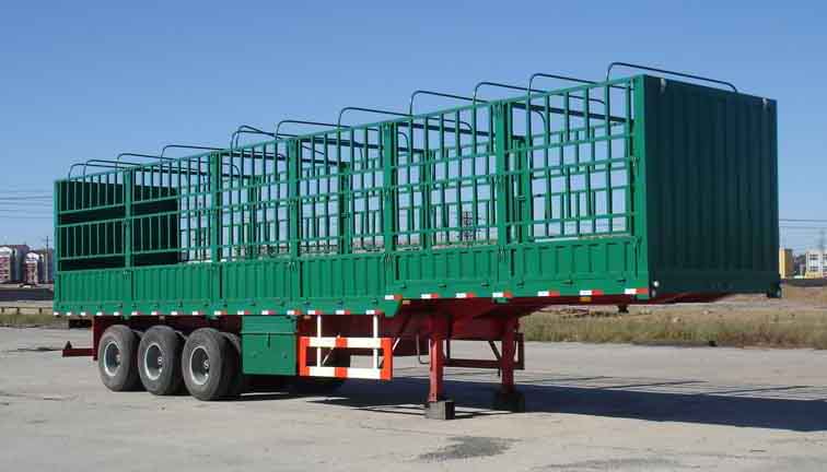 Wondee 3-Axle Warehouse Grid Semi Trailer для объемного груза от производителя Китая