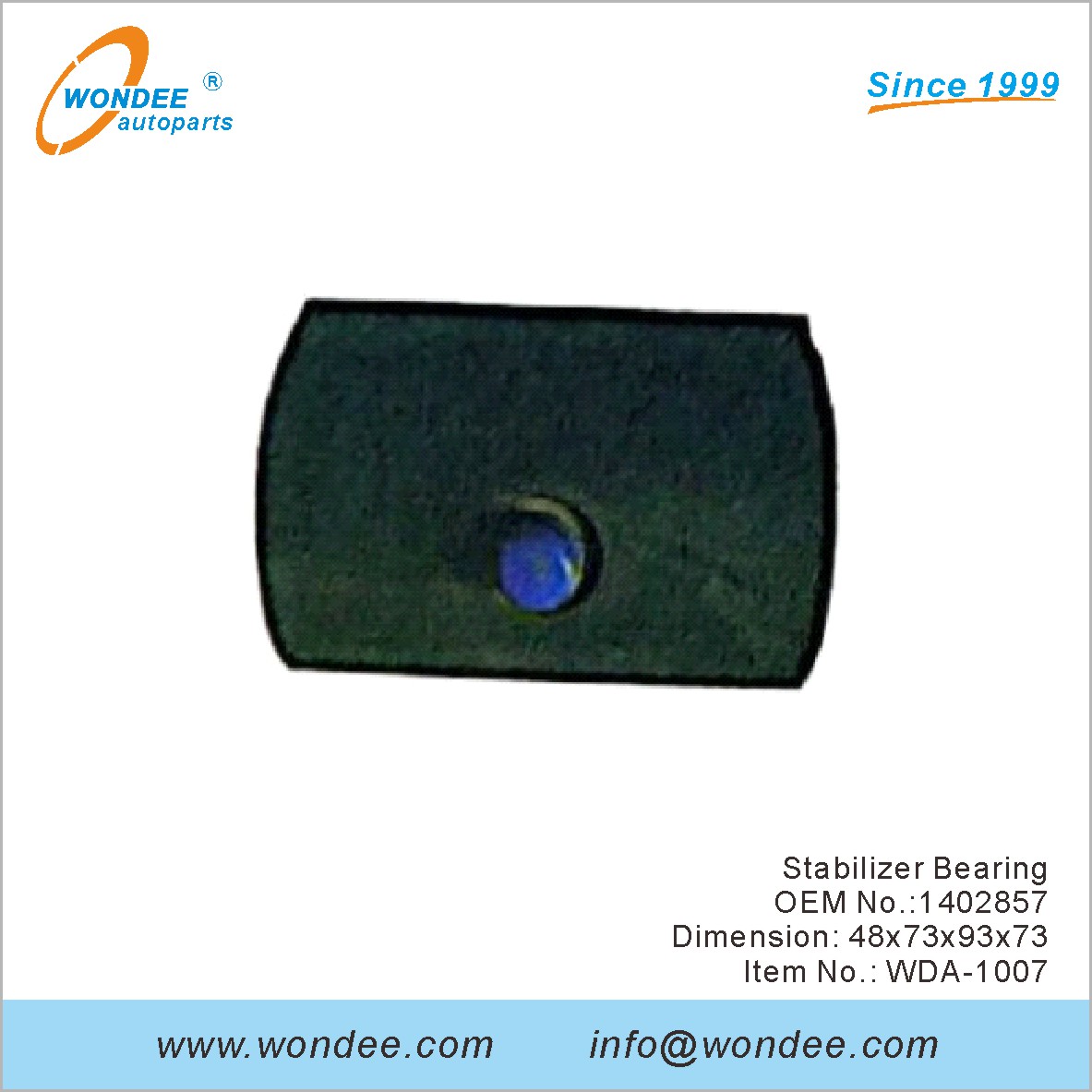 Стабилизатор подшипник OEM 1402857 для DAF от Wondee