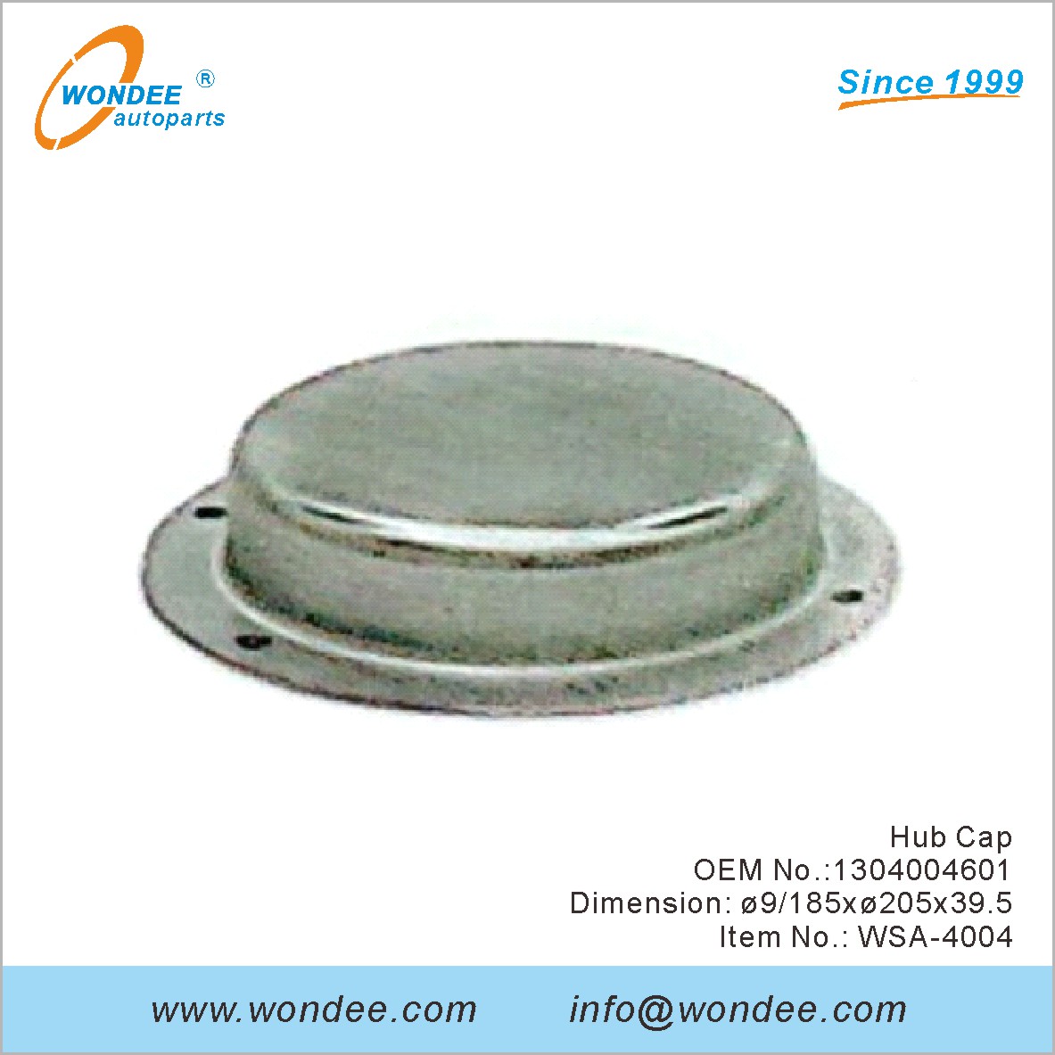 Hub Cap OEM 1304004601 для SAF от Wondee