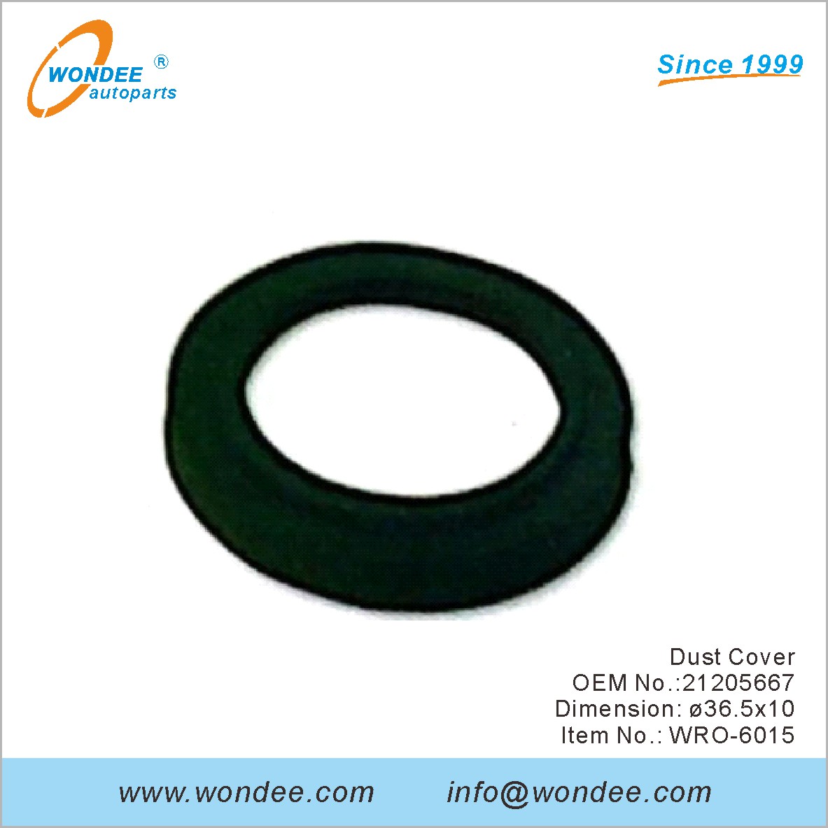 Dust Cover OEM 21205667 для ROR от Wondee