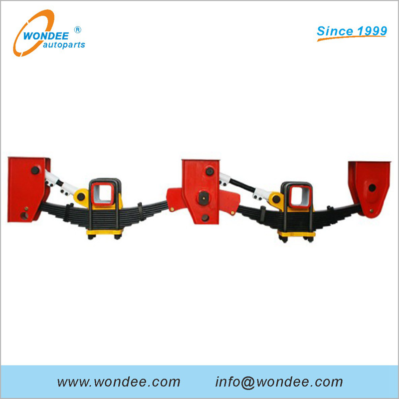 2-осные 3-осные механические подвески американского типа FUWA для тяжелых полуприцепов и грузовиков