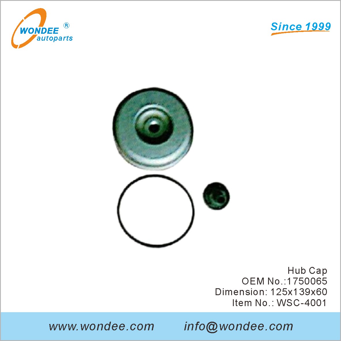Hub Cap OEM 1750065 от Wondee