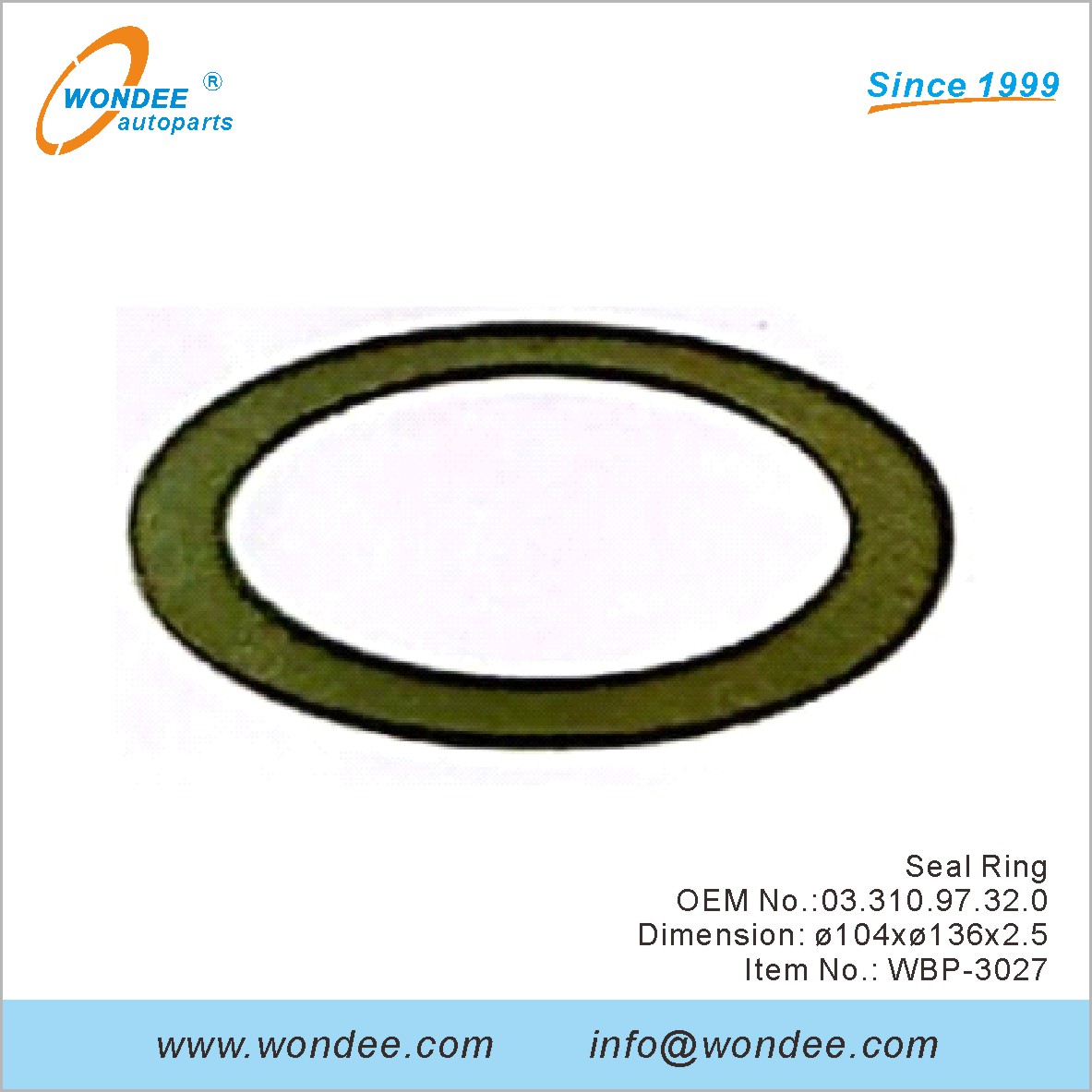 OEM OEM 0331097320 для BPW от Wondee