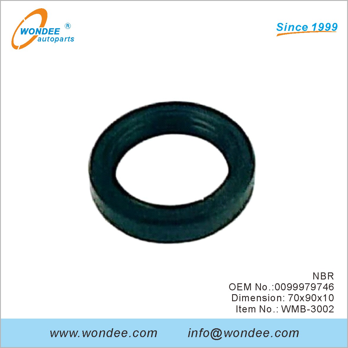 NBR OEM 0099979746 для Benz от Wondee