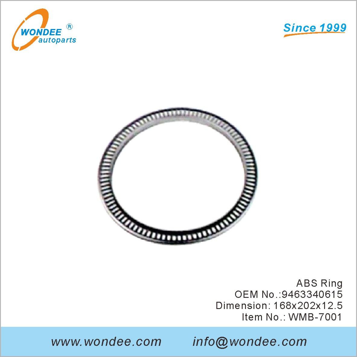 ABS RING OEM 9463340615 для Benz от Wondee