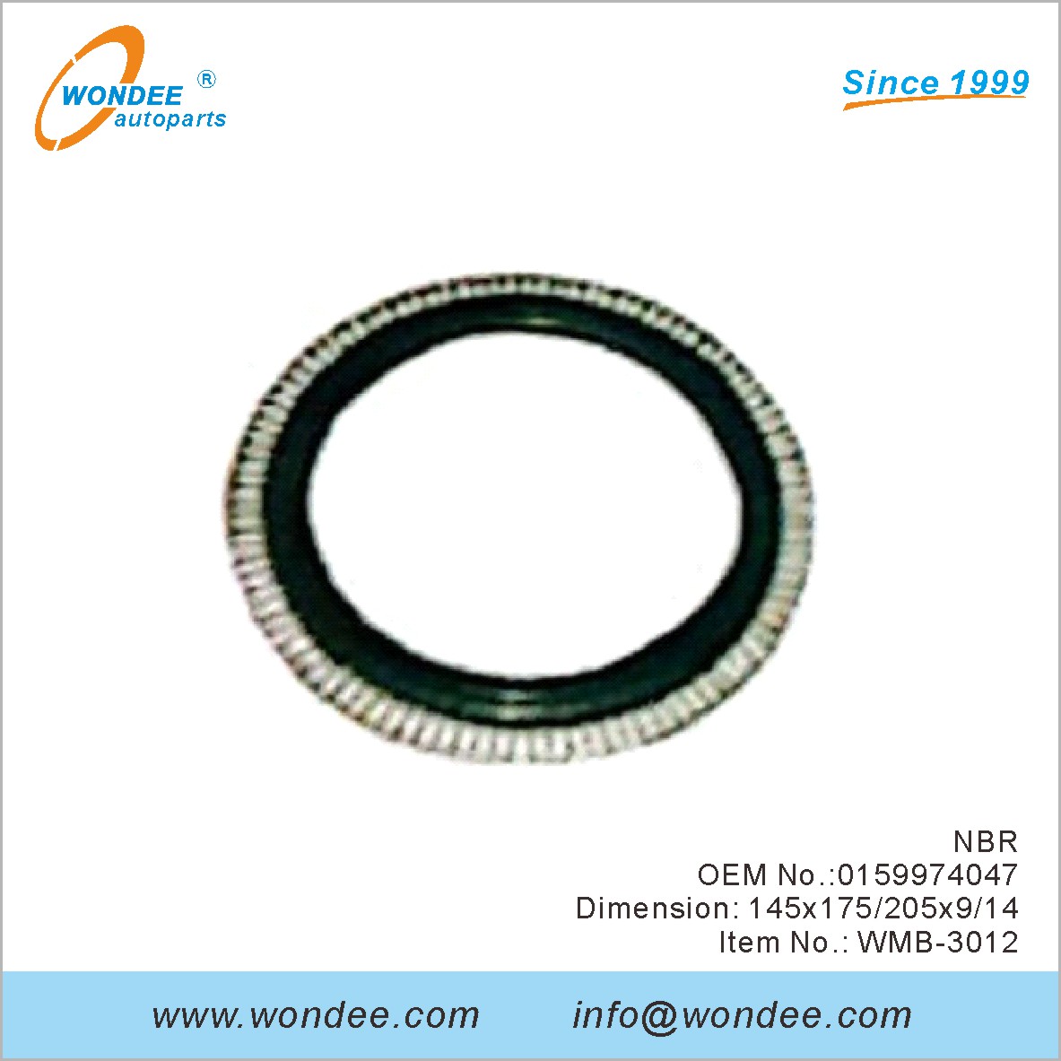 NBR OEM 0159974047 для Benz от Wondee