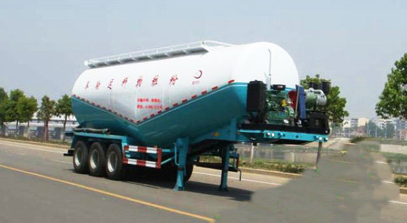 Wondee 3-Axle Tank Semi Trailer для массового цемента от производителя Китая