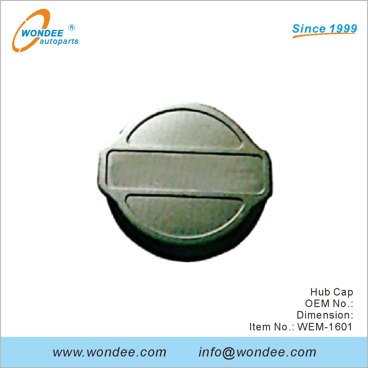 Hub Cap OEM для монтажа двигателя от Wondee