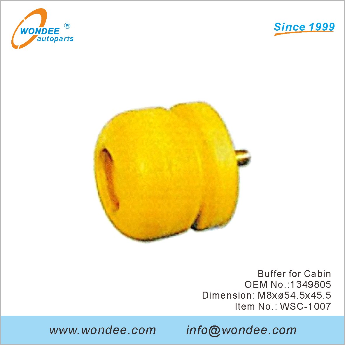 Буфер для кабины OEM 1349805 от Wondee