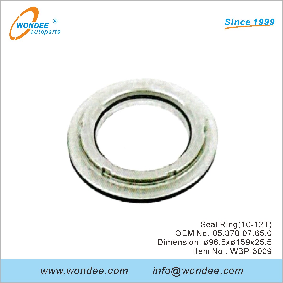 Зерновое кольцо (10-12t) OEM 0537007650 для BPW от Wondee -----