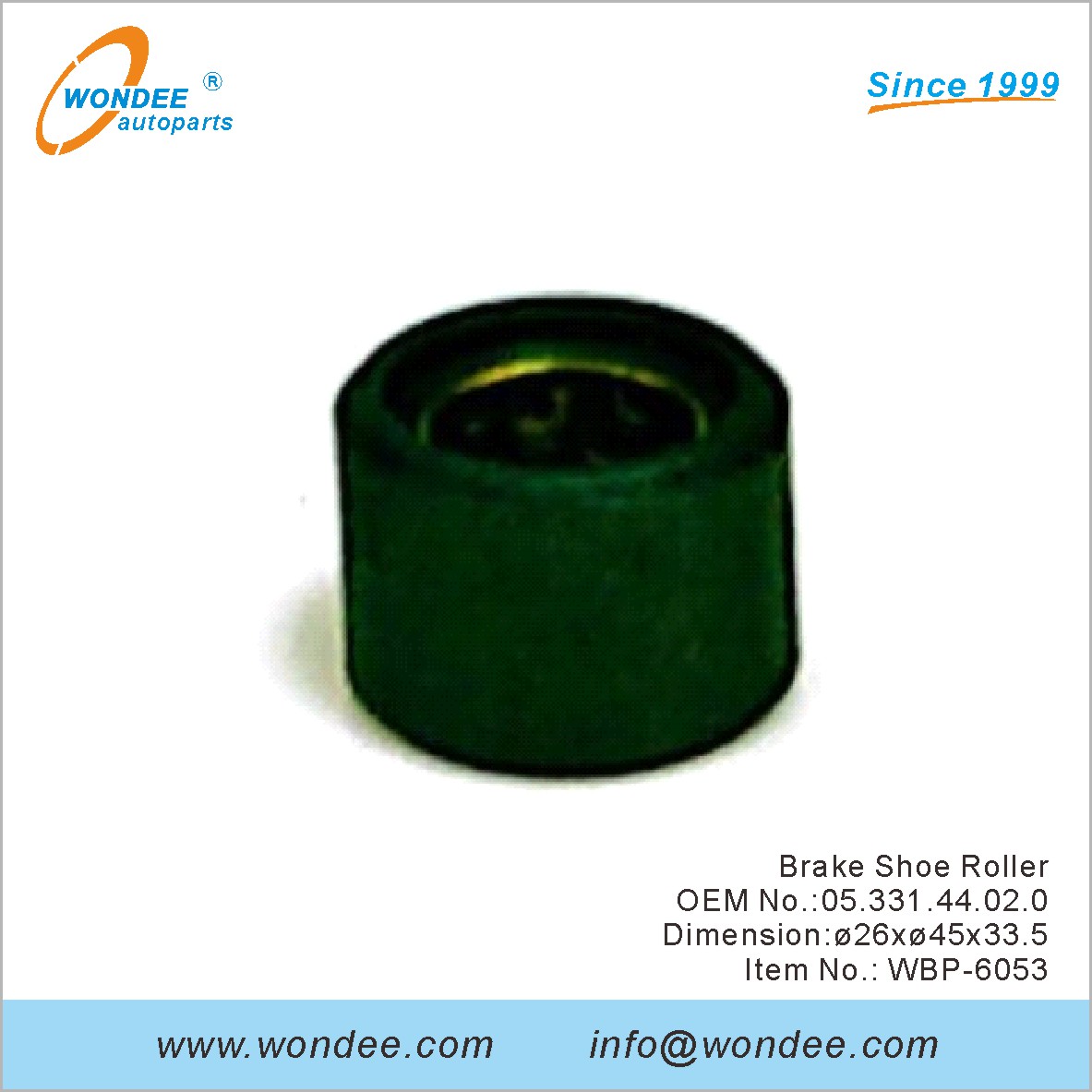 Roller Roller Trork Shoe OEM 0533144020 для BPW от Wondee