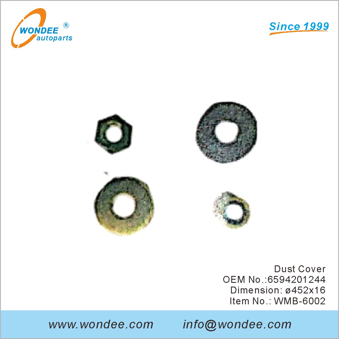 Dust Cover OEM 6594201244 для Benz от Wondee2